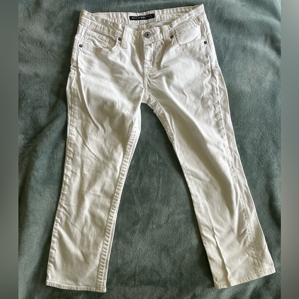 White Big Star Rikki Low Rise jeans, women’s size 30.